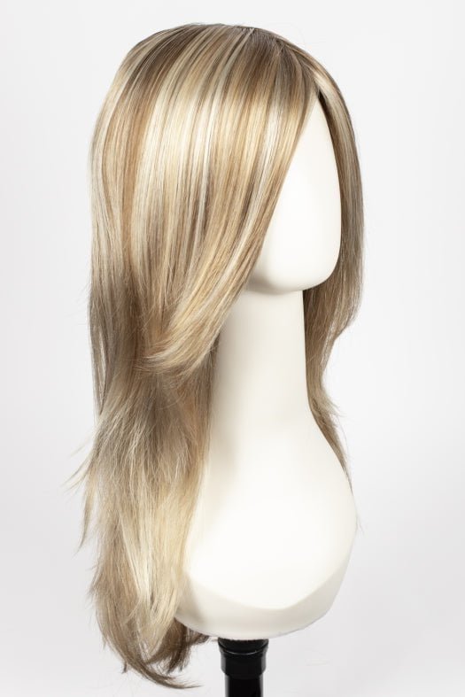 12FS12 MALIBU BLONDE | LIght Gold Brown, Light Natural Gold Blonde, Pale Natural Gold-Blonde Blend, Shaded with Light Gold Brown