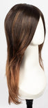 S4-28/32RO SUNRISE | Dark Brown roots to midlength, Light Natural Red Blonde with Medium Natural Red midlength to ends