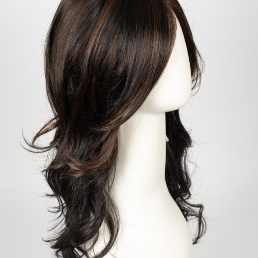 1BRH30 DARK CHOCOLATE CHERRY GANACHE | Soft Black with 33% Gold-Red Highlights