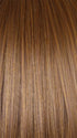 BROWN-TOPAZ | Medium brown and light honey brown are carefully blended to create this warm-toned brunette shade. 