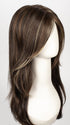 CHOCOLATE SWIRL | Dark Brown Base with Light Auburn and Honey Blonde evenly highlited