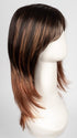 S4-28/32RO SUNRISE | Dark Brown roots to midlength, Light Natural Red Blonde with Medium Natural Red midlength to ends