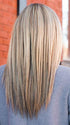 12FS8 SHADED PRALINE | Medium Natural Gold Blonde, Light Gold Blonde, Pale Natural Blonde Blend, Shaded with Dark Brown