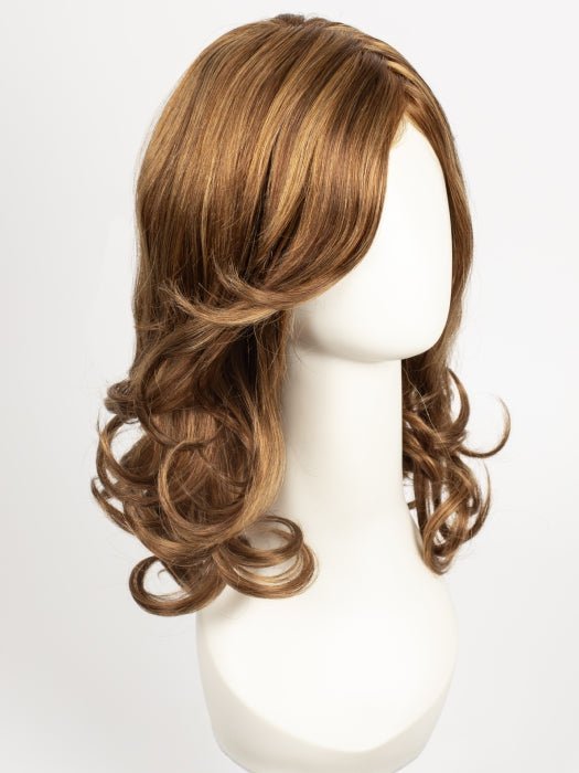 6F27 CARAMEL RIBBON | Brown with Light Red-Gold Blonde Highlights & Tips