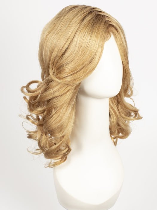 14/26S10 SHADED PRALINES N' CREAM | Light Gold Blonde & Medium Red-Gold Blonde Blend, Shaded with Light Brown