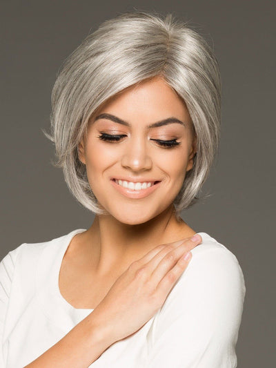ANGIE by Envy in MEDIUM-GREY | Salt and Pepper Grey 50% Medium Brown 50% Grey