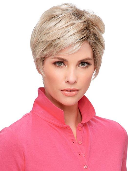 ANNETTE by Jon Renau in FS17/101S18 PALM SPRINGS BLONDE | Light Ash Blonde with Pure White Natural Violet Bold Highlights, Shaded with Dark Natural Ash Blonde PPC MAIN IMAGE FB MAIN IMAGE