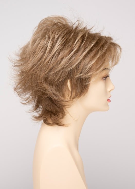 GINGER CREAM | Dark Beige Blonde underneath highlighted on top with Light Beige Blonde