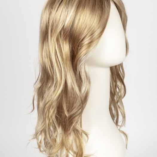 CARAMEL LIGHTED | Dark Honey Blonde base with Gold Blonde highlights on the top only, darker nape