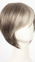 SANDY SILVER | Medium Brown and Silver blend that transitions to more Silver Light Ash Brown then to Silver Bangs