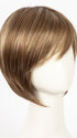 MAPLE-SUGAR-R | Light-Medium Brown Base with Warm Medium Blonde Highlights and Dark Brown Roots