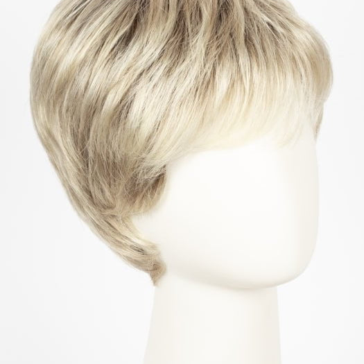 CHAMPAGNE ROOTED | Light Beige Blonde,  Medium Honey Blonde, and Platinum Blonde Blend with Dark Roots