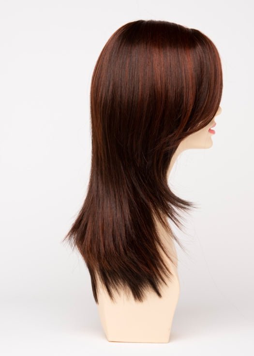 DARK RED | Auburn with Brighter Red highlights