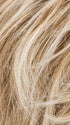 SANDY BLONDE LIGHTED 16.20.22 | Medium Blonde and Light Strawberry Blonde with Light Neutral Blonde Blend with Highlights Throughout and Concentrated in the Front and Shaded Roots
