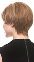 Tapered neckline provides coverage and comfort