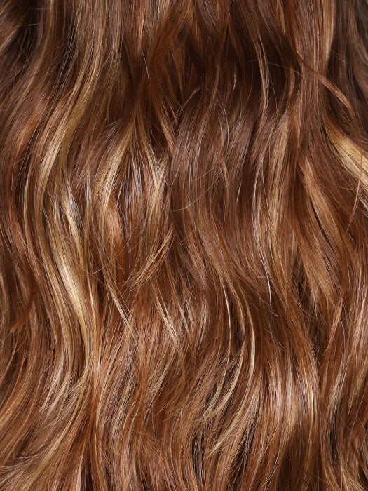 BUTTER PECAN R | A blonde/red blend with a golden-beige base swirled with soft