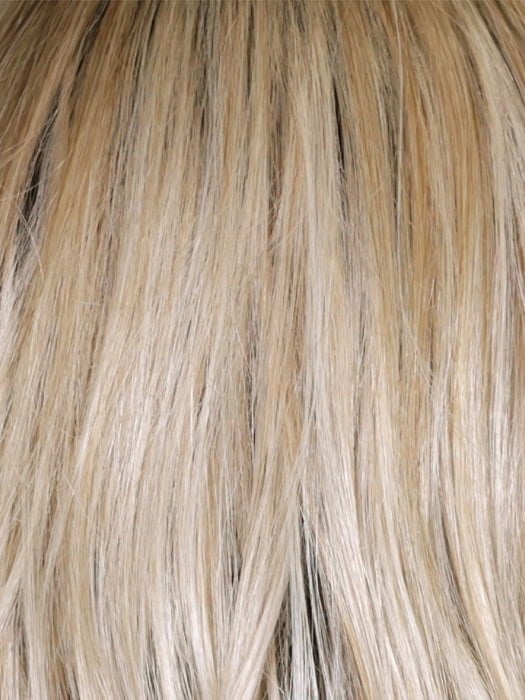 CRUSHED ALMOND BLONDE R | A soft Neutral Light Blonde with a Light and Medium Blended Root Color