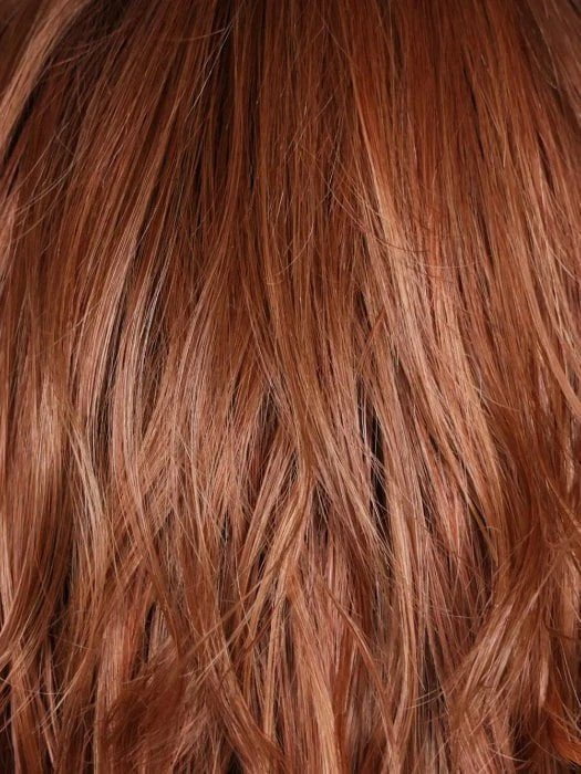SIENNA SPICE R | A true light strawberry blonde/red with low light and highlights