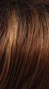 30A27S4 SHADED PEACH | Medium Natural Red & Medium Red-Gold Blonde Blend, Shaded with Dark Brown