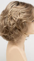 SAHARA BLONDE | Softer Dark Blonde with Light Golden Blonde, and features Chestnut Roots