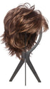 Wig Stand by BeautiMark - Style shown: Nori by Noriko in color Marble Brown