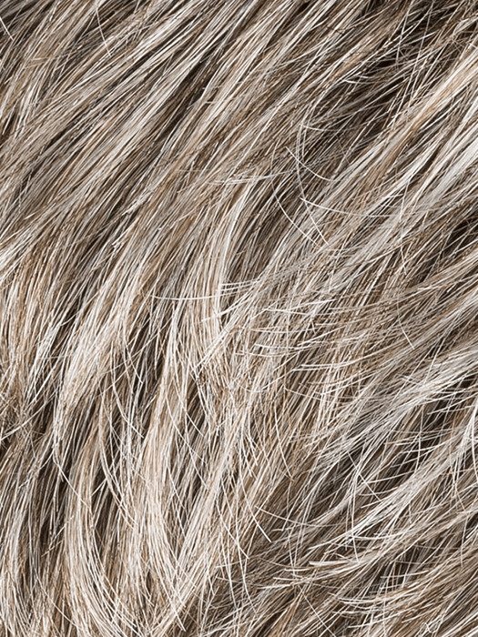 SMOKE ROOTED 56.38.36 | Lightest/ Light Brown and Medium Brown with Grey Blend and Shaded Roots