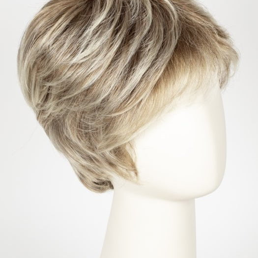 CHAMPAGNE ROOTED | Light Beige Blonde,  Medium Honey Blonde, and Platinum Blonde blend with Dark Roots