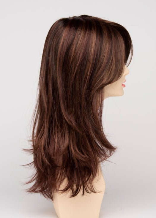 CINNAMON RAISIN | Medium Brown with Auburn and Cinnamon highlights