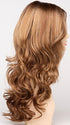 GOLDEN NUTMEG | Medium Brown roots with overall Warm Cinnamon base and Golden Blonde highlights
