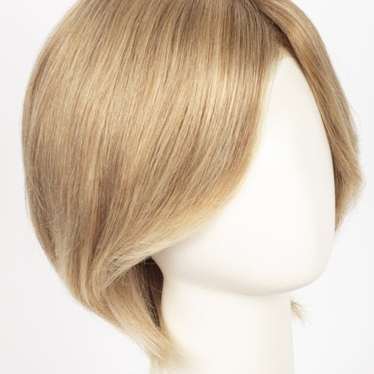 SANDY BLONDE ROOTED | Medium Honey Blonde, Light Ash Blonde, and Lightest Reddish Brown blend with Dark Roots