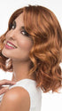 BRITTANEY Wig by Envy in LIGHTER RED | Irish Red with subtle Blonde highlights