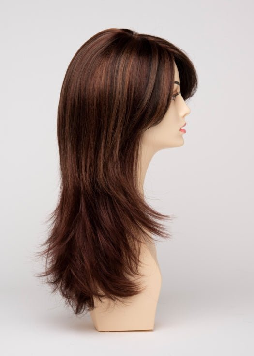 CINNAMON RAISIN | Medium Brown with Auburn and Cinnamon highlights
