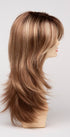 GOLDEN NUTMEG | Medium Brown roots with overall Warm Cinnamon base and Golden Blonde highlights