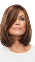 The Cameron Large Wig by Jon Renau is a lengthy bob with layered ends that create shape and movement