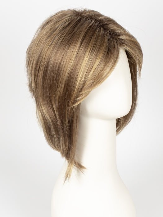 MOCHACCINO-R | Rooted Medium Warm Blonde with Chocolate Undertones and Creamy Blonde Highlights