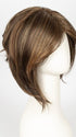 ALMOND ROCKA | Dark Golden Brown base color with Strawberry Blonde and Bright Cooper evenly blended highlights