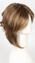 MAPLE-SUGAR-R | Light-Medium Brown Base with Warm Medium Blonde Highlights and Dark Brown Roots