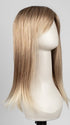 27T613S8 SHADED SUN | Medium Natural Red-Gold Blonde & Pale Natural Gold Blonde Blend and Tipped, Shaded with Medium Brown