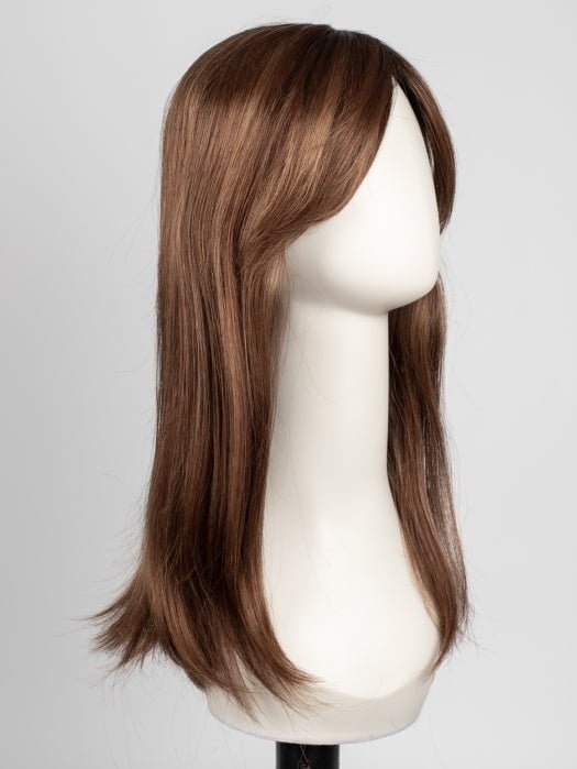 30A27S4 SHADED PEACH | Medium Natural Red & Medium Red-Gold Blonde Blend, Shaded with Dark Brown