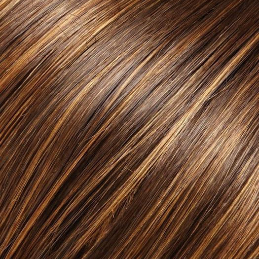 6F27 CARAMEL RIBBON | Brown with Light Red-Gold Blonde Highlights & Tips