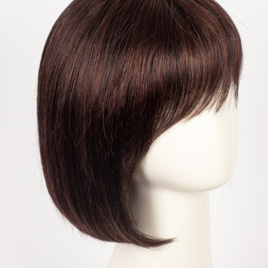 AUBERGINE MIX | Darkest Brown with hints of Plum at base and Bright Cherry Red and Dark Burgundy Highlights