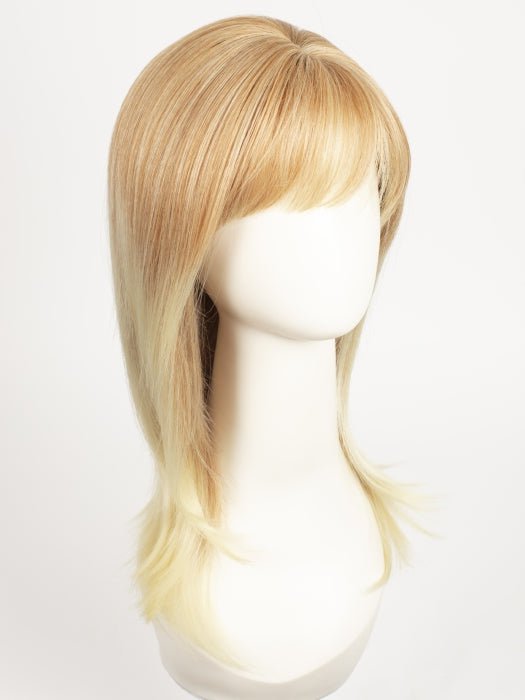 T613/27 | Honey Blonde Highlight Steak with Platinum Blonde Tip