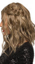 ALMOND BREEZE | Light Brown blended with Ash Blonde (This piece has been styled and curled)