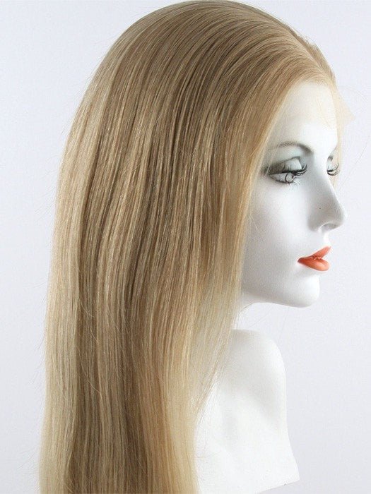 10/14T Medium Golden Brown Brown Blended with Dark Ash Blonde, Dark Ash Blonde Tips