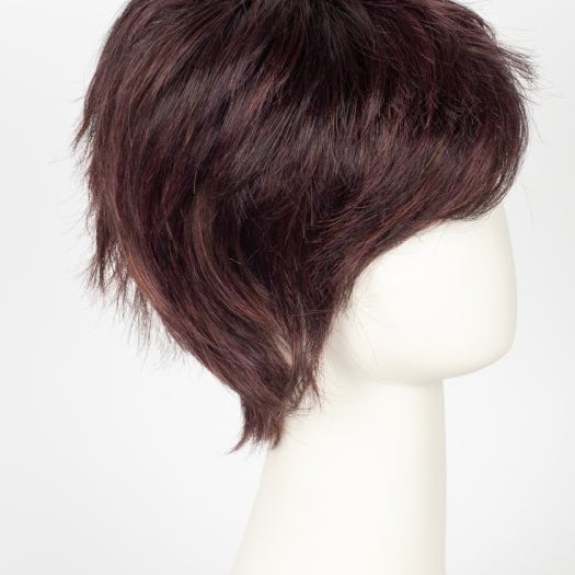 AUBERGINE MIX | Darkest Brown with hints of Plum at base and Bright Cherry Red and Dark Burgundy Highlights