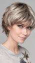 CLUB 10 by Ellen Wille in SAND MULTI ROOTED | Lightest Brown and Medium Ash Blonde Blend with Light Brown Roots