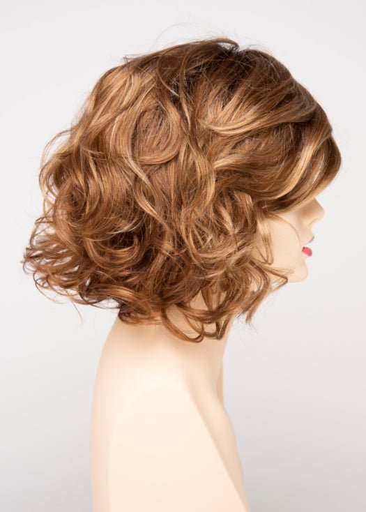 CREAMED COFFEE | Medium Brown roots and base with Cinnamon and Golden Blonde highlights