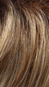 12FS8 SHADED PRALINE | Light Gold Brown, Light Natural Gold Blonde & Pale Natural Gold-Blonde Blend, Shaded with Medium Brown