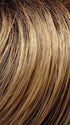 24BT18S8 SHADED MOCHA | Medium Natural Ash Blonde & Light Natural Gold Blonde Blend, Shaded with Medium Brown