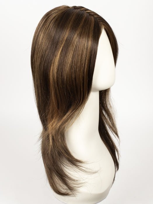 6F27 CARAMEL RIBBON | Brown with Light Red-Gold Blonde Highlights & Tips